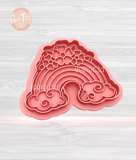 ARCO IRIS Cortante + Stamp (D3) - comprar online