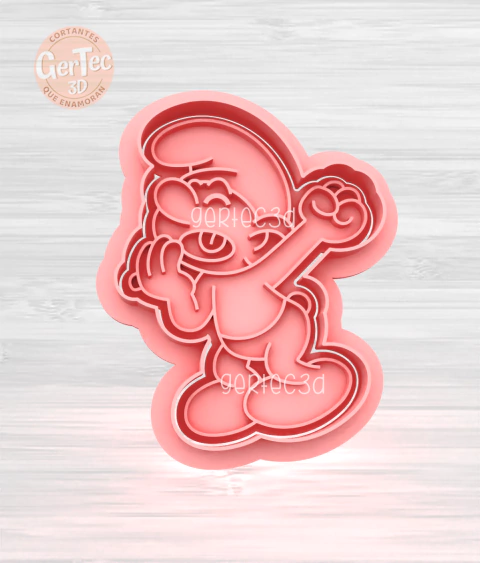 PITUFO DORMILÓN Cortante + Stamp - comprar online