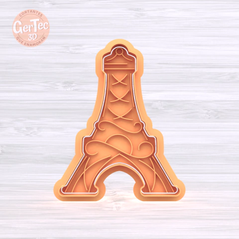 TORRE EIFFEL FANTASÍA Cortante + Stamp