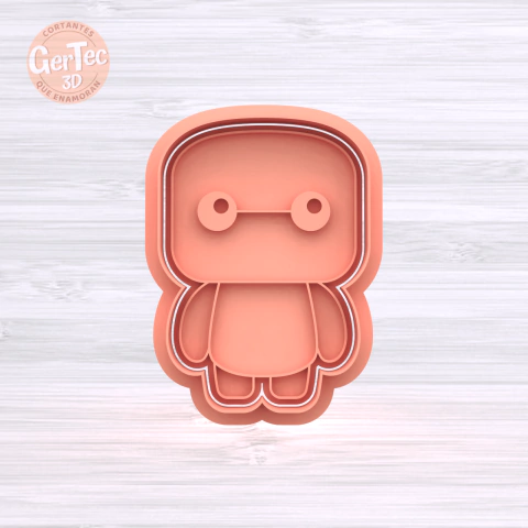 BAYMAX FUNKO Cortante + Stamp