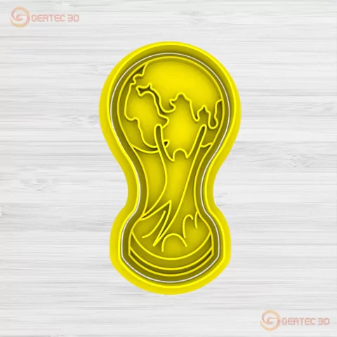 COPA DEL MUNDO Cortante + Stamp