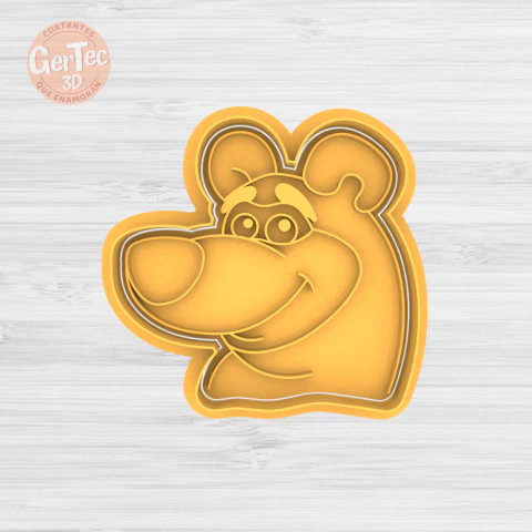 OSO (Masha y el Oso) Cortante + Stamp