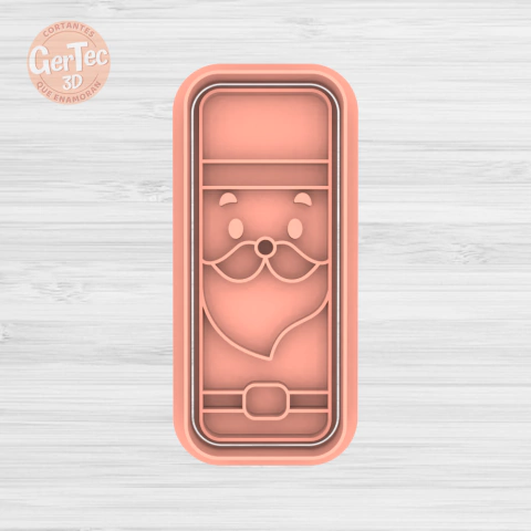 STICK RECTO PAPÁ NOEL Cortante + Stamp