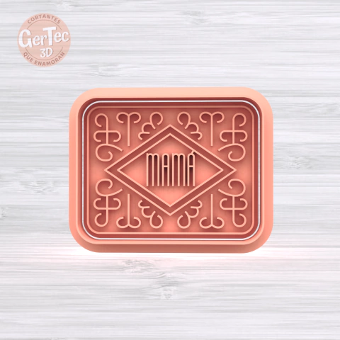 GALLETITA "MAMÁ" Cortante y Sello