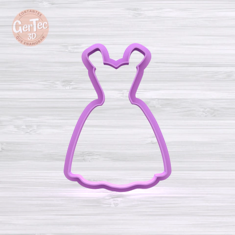 VESTIDO (D7) Cortante