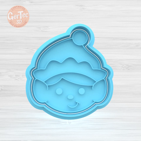 DUENDE CARITA Cortante + Stamp