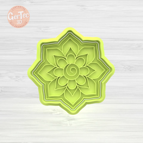 MANDALA (D6) Cortante + Stamp