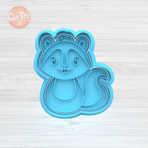 ARDILLA Cortante + Stamp