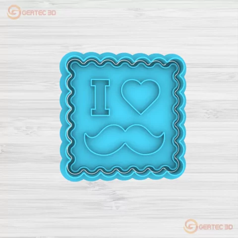 YO AMO A PAPÁ Cortante + Stamp