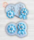 MOLDE SILICONA 2 ESCARAPELAS ROSETA - comprar online