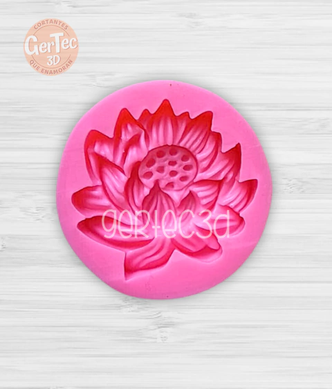 MOLDE SILICONA FLOR MAGNOLIA
