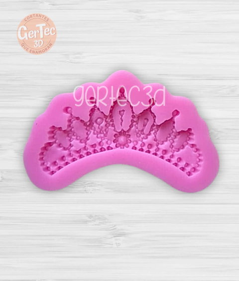 MOLDE SILICONA CORONA