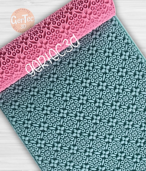 RODILLO TEXTURADOR MINI FLOR ESTRELLA