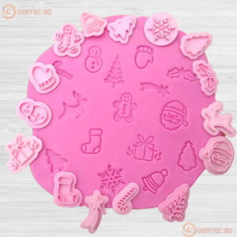 MINI STAMP SELLOS NAVIDAD SET x15 u.