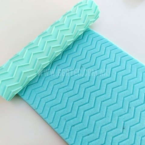 RODILLO TEXTURADOR LINEAS ZIG ZAG