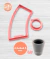 CORTANTE TAZA / VASO + BASE REDONDA (D4)