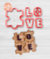 SET PUZZLE LOVE Cortantes