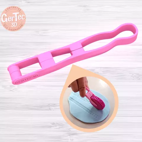 MANGO PORTA RUEDITA TEXTURADORA