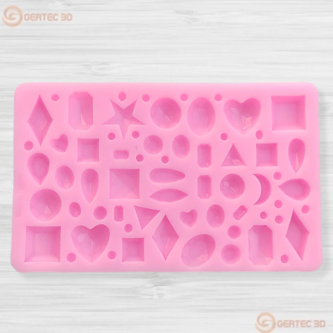 Molde Silicona - DIAMANTES VARIOS DISEÑOS