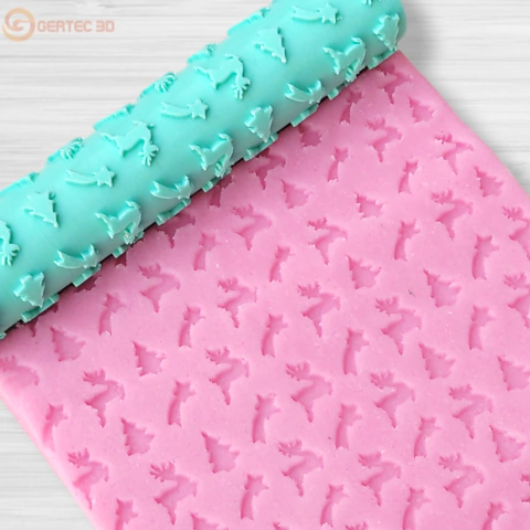 RODILLO TEXTURADOR NAVIDEÑO