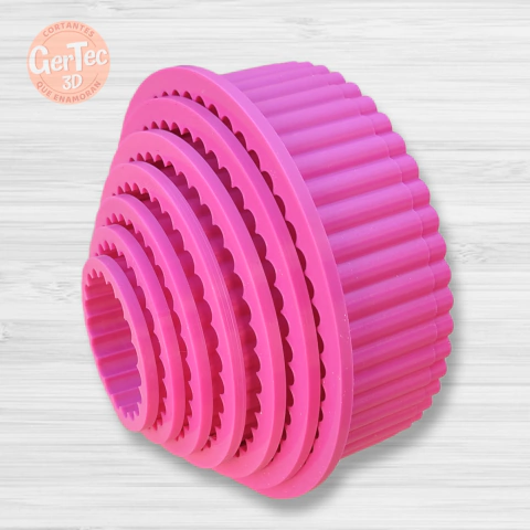 SUPER CORTANTES Círculos Blonda - Especial Pastelería