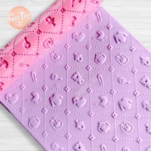 RODILLO TEXTURADOR BABY SHOWER