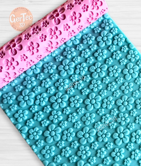 RODILLO TEXTURADOR FLOR DE 5 PÉTALOS