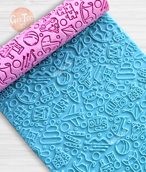 RODILLO TEXTURADOR JUGUETES