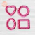 SET X4 FORMAS SIMIL BORDADO Cortante + Stamp - comprar online