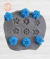 SET MINI SELLOS FLORES X6