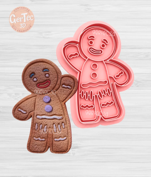 JENGIBRE SHREK Cortante + Stamp - comprar online