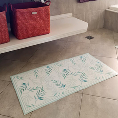 Alfombra vinílica hojitas - comprar online