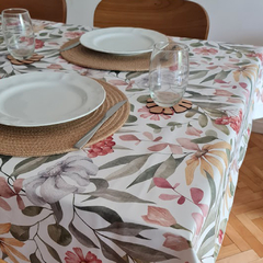 Mantel impermeable Flores del bosque - Romelia Deco & Fun