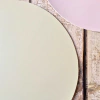 Individual de Mesa Circular Beige - comprar online