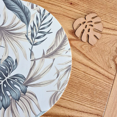 Individual de mesa circular Helecho - comprar online