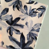 Individual de Mesa Rectangular Hojas Azules