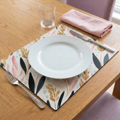Individual de mesa rectangular Trigo