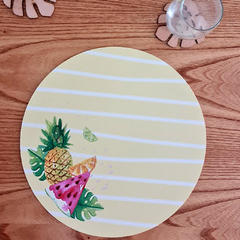 Set de 6 individuales plásticos - Summer - comprar online