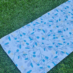 Lona de gabardina - Eucalipto azul - comprar online
