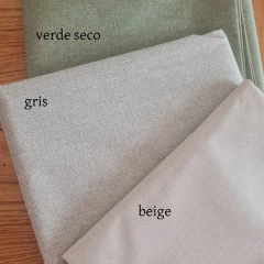 Mantel impermeable vinílico simil lino — 180 x 180 — Mesa cuadrada - Manteles Impermeables | Romelia Deco & Fun