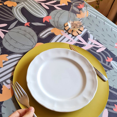 Mantel impermeable en gabardina Cactus fun