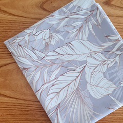 Mantel impermeable hojas doradas - Romelia Deco & Fun