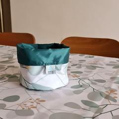 Panera impermeable eucalipto oliva - Romelia Deco & Fun