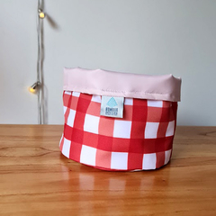 Panera impermeable pic nic rojo