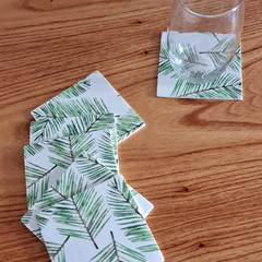 Set de 6 posavasos Pino - pvc - comprar online