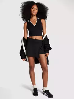 Top Seamless ( Sin costura ) Negro Linea Pink L 95/100 Victoria's Secret