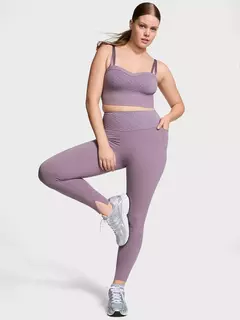 Calza Leggings Modeladora Lavanda Logo Vsx Victoria's Secret - comprar online