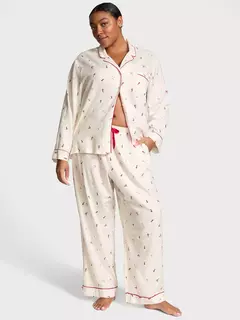Pijama Franela Tiza Esquiadores XS Línea Signature Victoria's Secret - comprar online