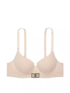 Corpiño Beige Lightly Lined con Aro 34C Logo Strasses Victoria's Secret en internet