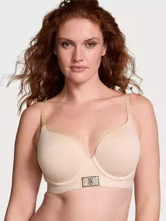 Corpiño Beige Lightly Lined con Aro 34C Logo Strasses Victoria's Secret - comprar online